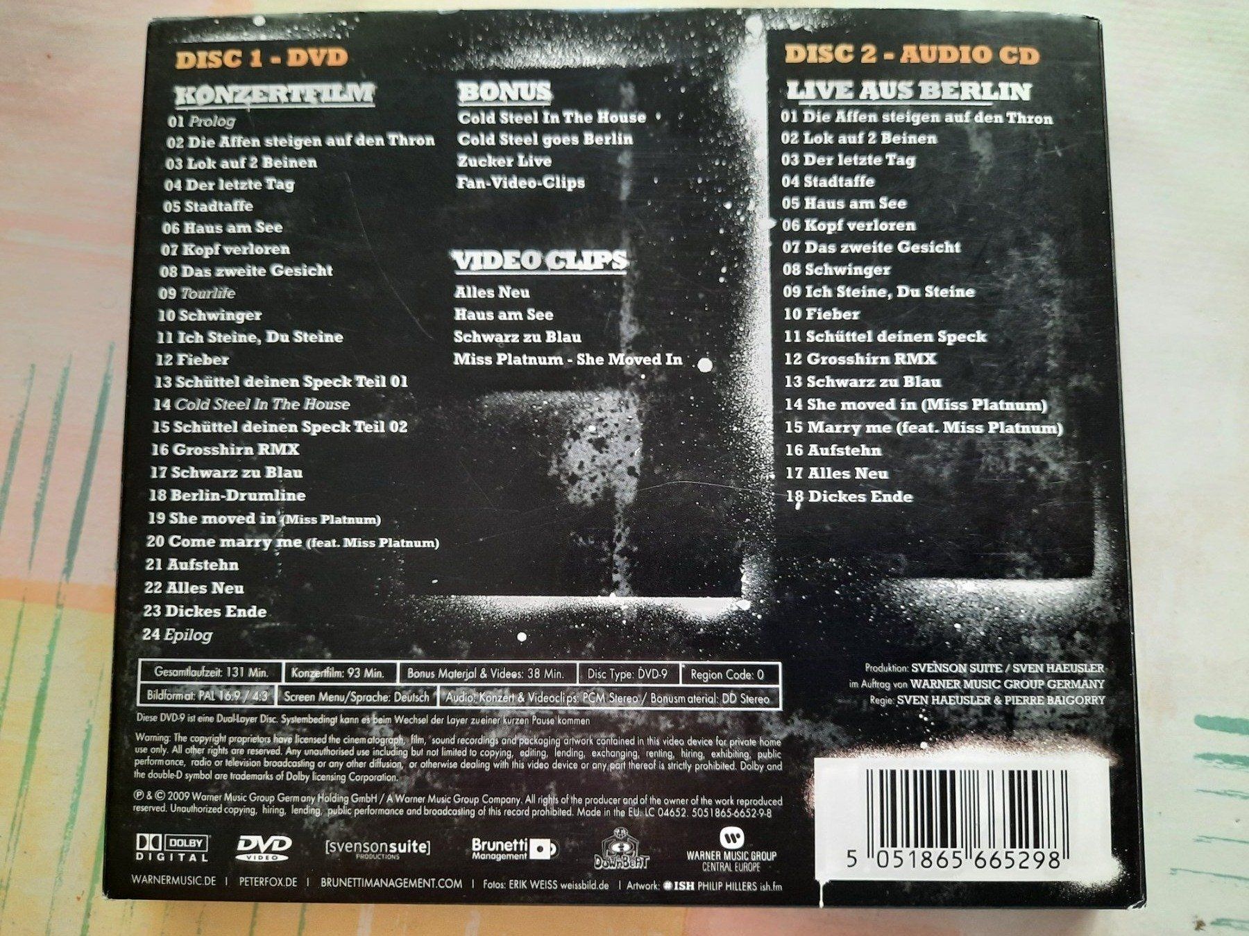 CDs: CD DVD Peter Fox & Cold Steel - Live aus Berlin – Gebraucht aus Pully von bro_n52j 1