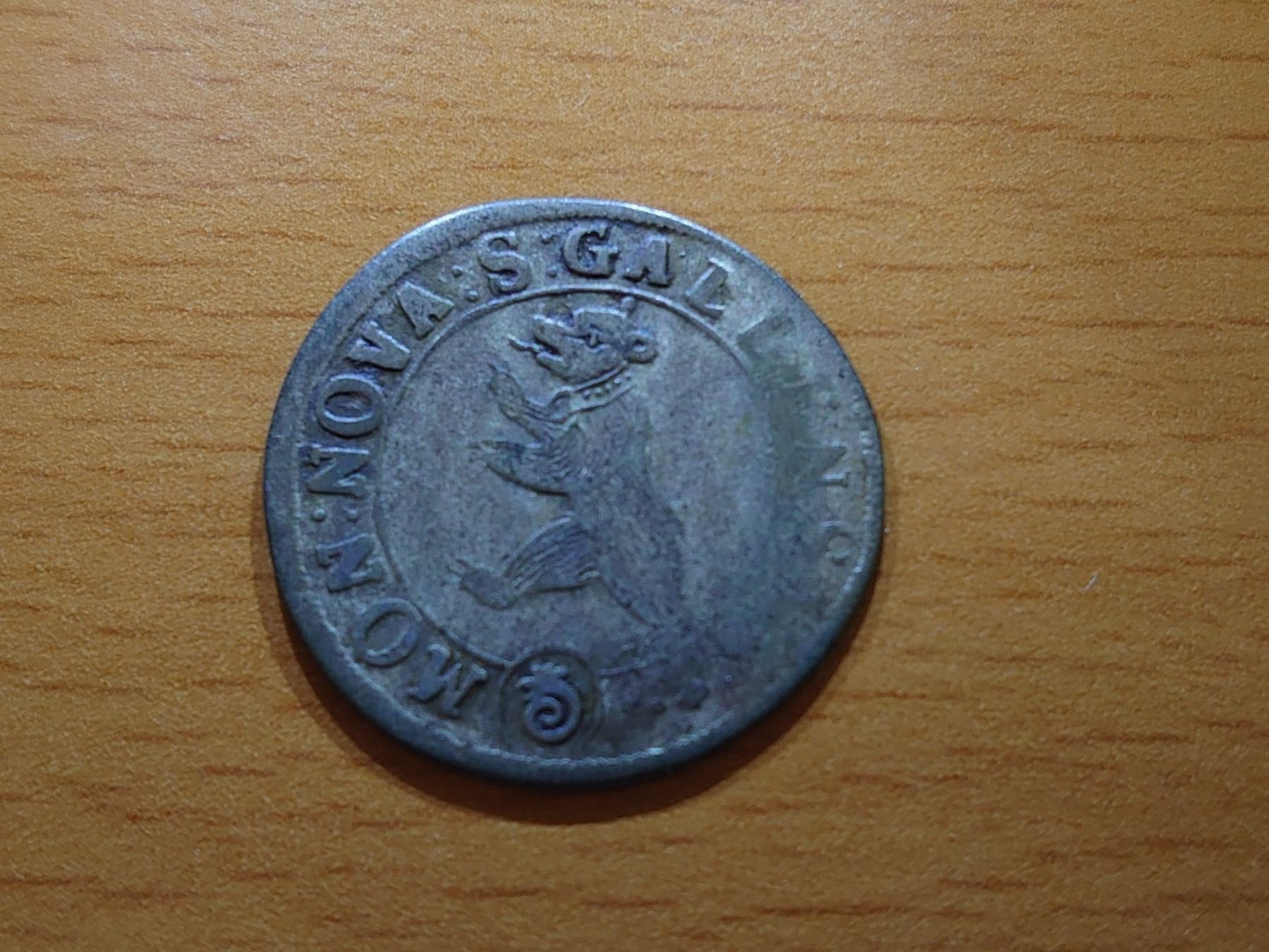 Tutti le monete: St. Gallen: 6 Kreuzer 1734 +++selten +++ – Usato da Pfungen venduto da Aguti77