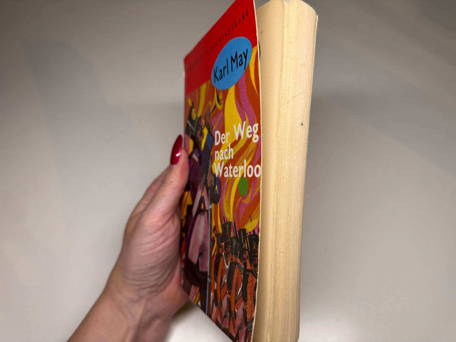 Libri: ROMAN: Karl May, Der Weg nach Waterloo – Usato da Grosswangen venduto da Kleine.Knoepfe 1