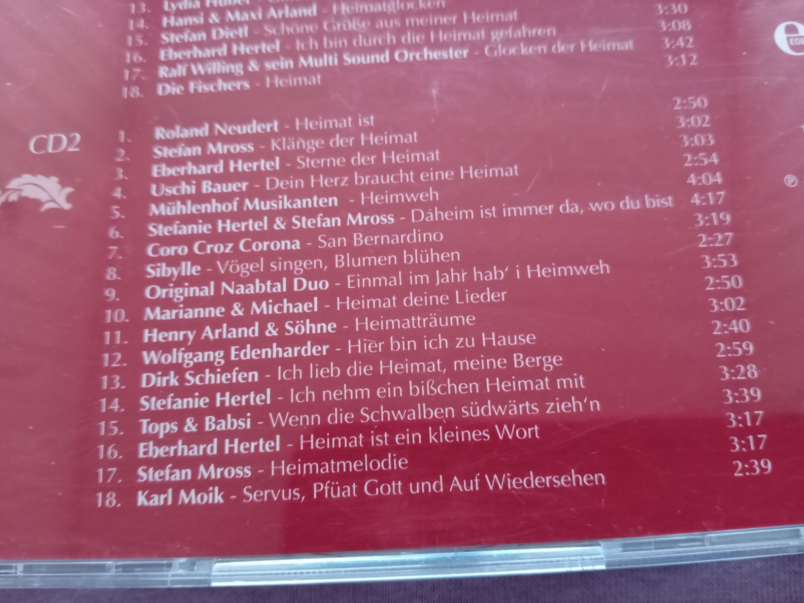 CD: 2 CDs Daheim ist Daheim – Usato da Witterswil venduto da hele04 2