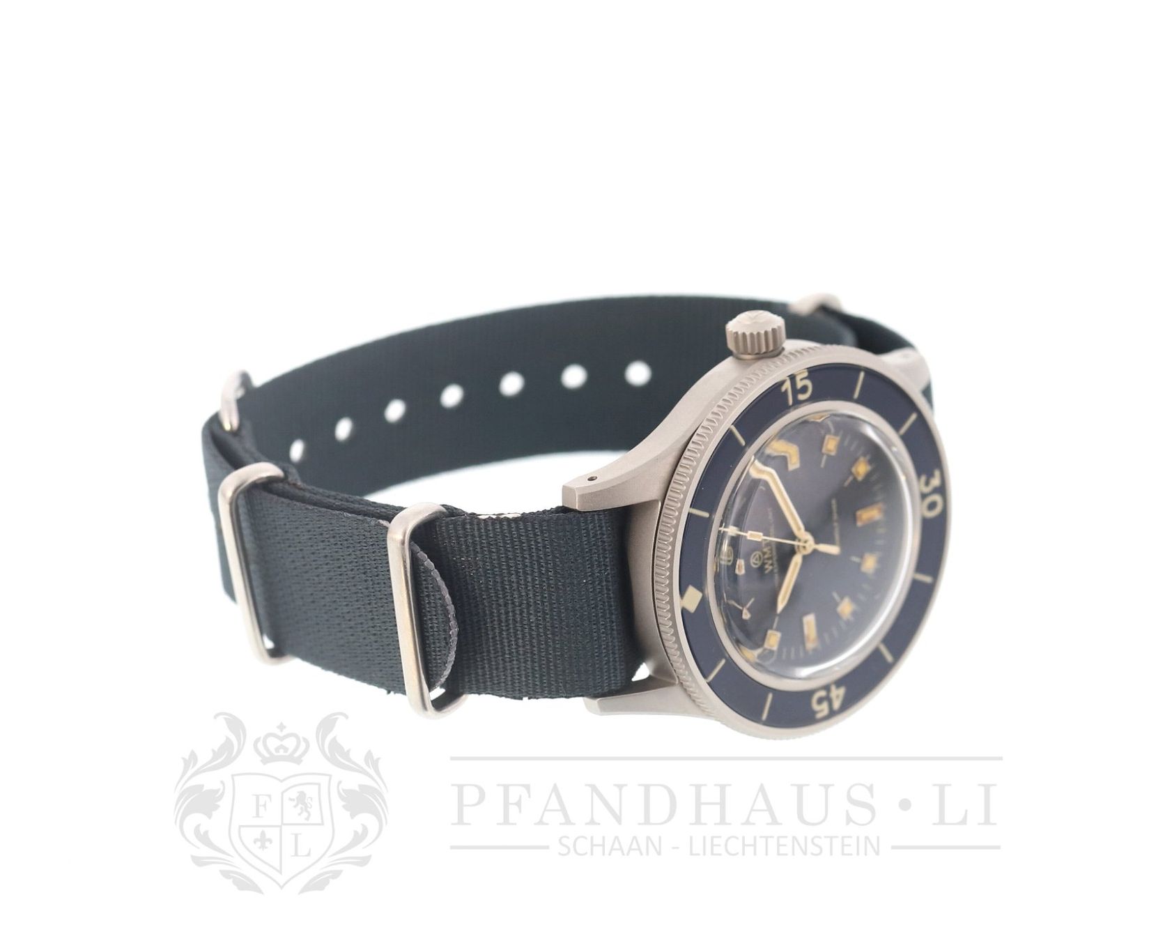 Orologi: WMT SEAWOLF BLUE DIAL / AGED EDITION - NEU – Nuovo e nell'imballaggio originale da Schaan venduto da Pfandhaus-LI 8