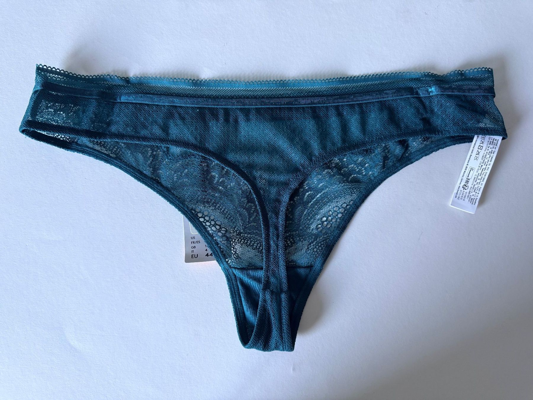 Triumph Altra biancheria intima: TRIUMPH, String BEAUTY-FULL Darling, Grösse 44, Dunkelgrün – Nuovo e nell'imballaggio originale da Rudolfstetten venduto da gst_g7xl 2