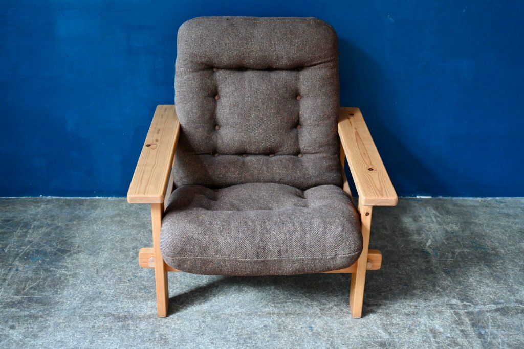 Sessel: Ensemble de salon fauteuils table basse scandinave  vintage – Gebraucht aus COLMAR von Sophiebellelurette 1