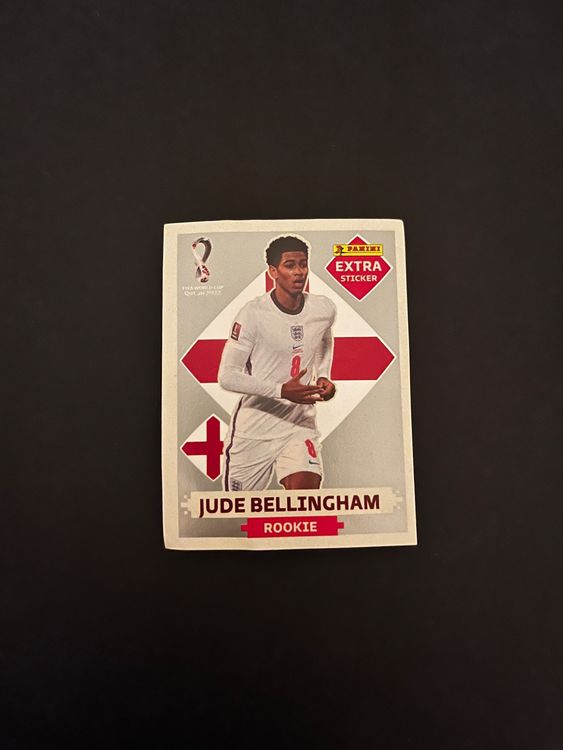 Panini WM 2022 Jude Bellingham Extra Sticker (Neu (gemäss Beschreibung