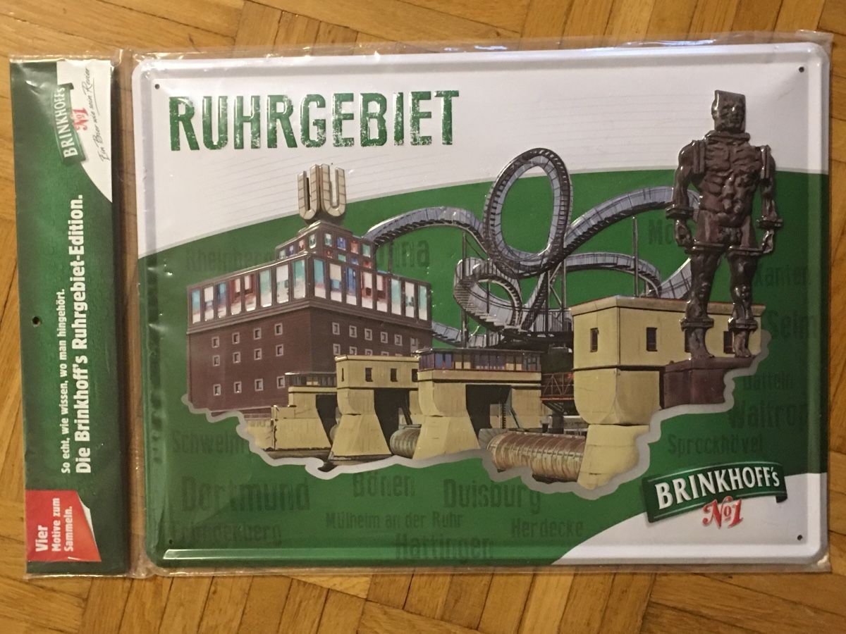 Schilder: Blech - Schild „BRINKHOFF‘s No1“ – Neu und originalverpackt aus Wangen b. Olten von Finolino28