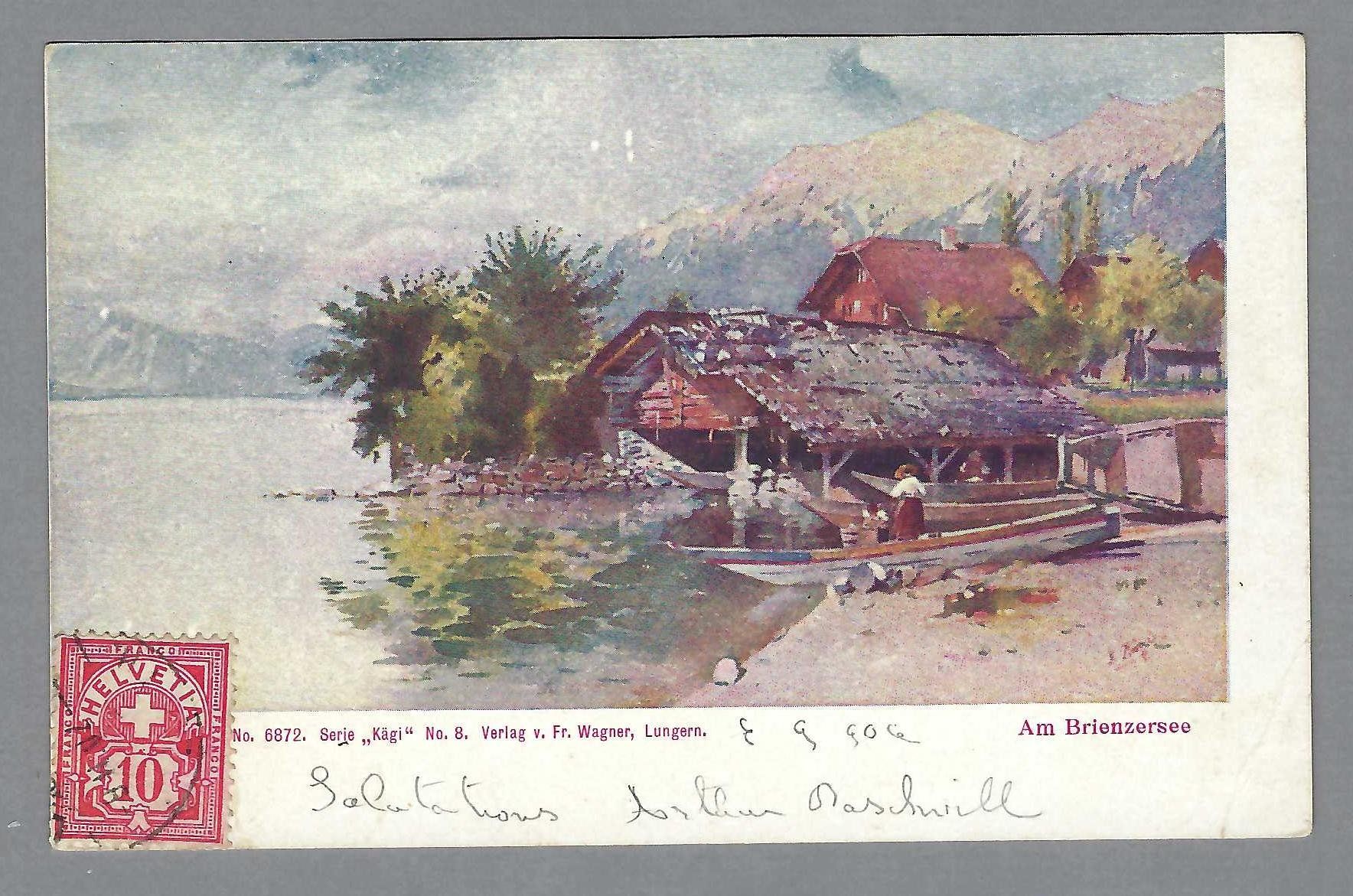 Cartes postales: AM BRIENZERSEE (ECKBUG) – D'occasion à Pura par ulisse1957