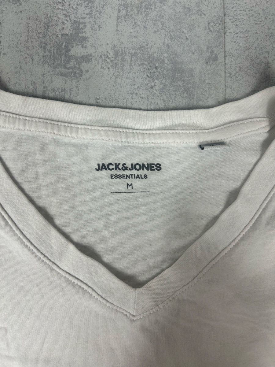 Jack & Jones T-shirt: T-shirt Jack & Jones blanc - taille M – Nuovo (secondo la descrizione) da Hauterive NE venduto da Leo_o 1