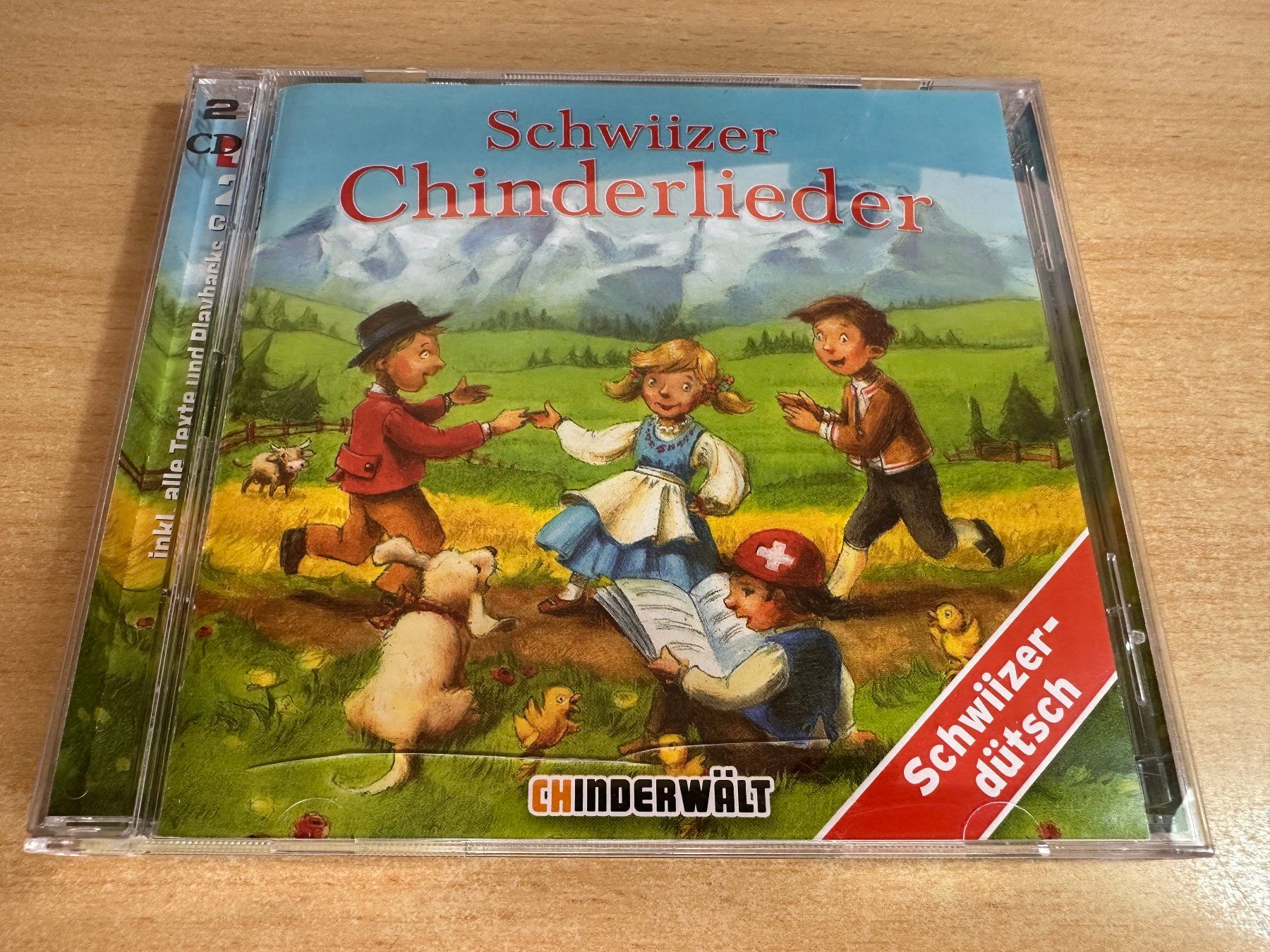 CD: P1 Schwiizer Chinderlieder - 2 CD – Usato da Rikon im Tösstal venduto da Alpenmutz