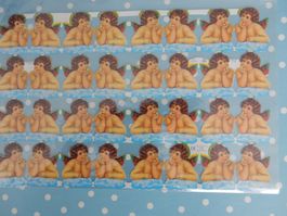 Engel Glanzbilder Oblaten Vintage von Raffael Bild Weihnacht