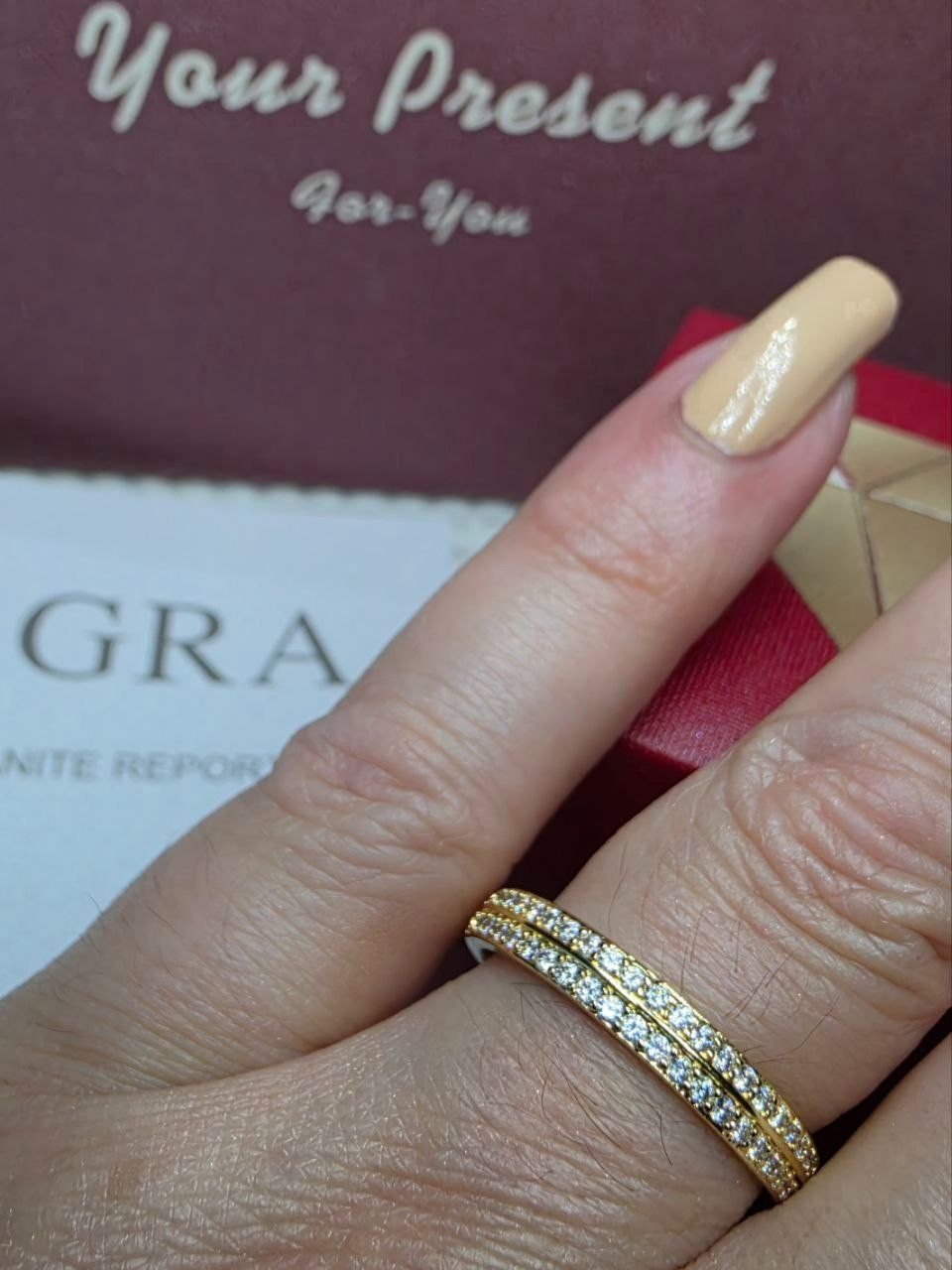 Anelli: Bague argent avec diamants de moissanite certifiés GRA – Nuovo e nell'imballaggio originale da Reconvilier venduto da Tsma67 5