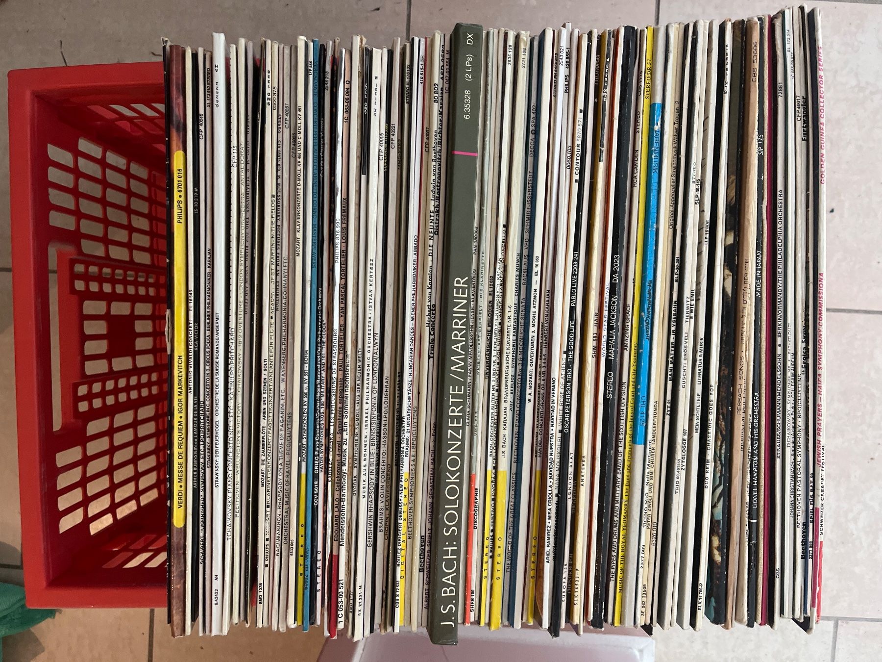 Dischi in vinile: Schallplatten, klassisch und diverse – Usato da Rueschlikon venduto da Smash2000