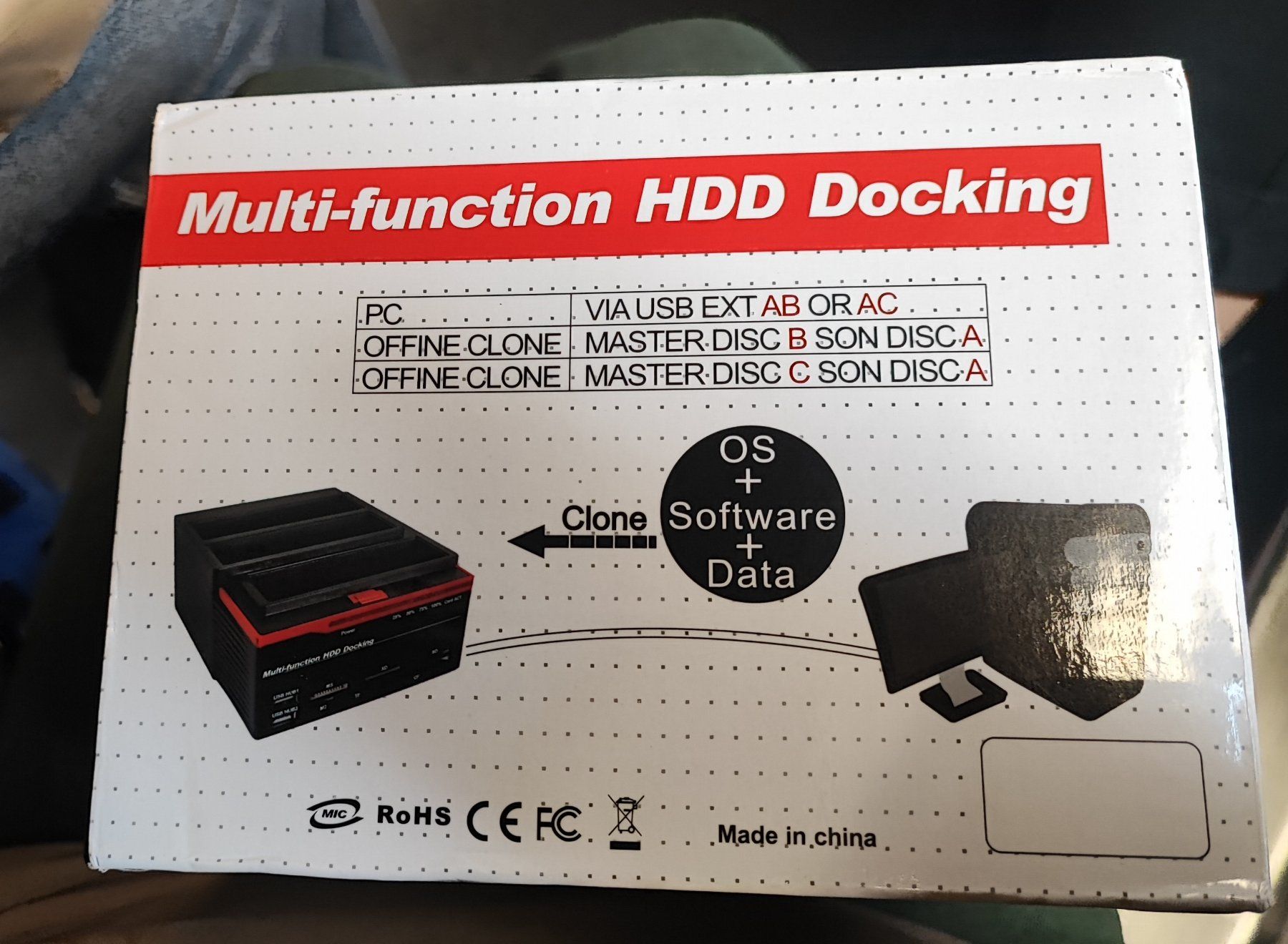 Docking station: Multi-function HDD Docking – Neuf avec emballage d'origine à Zürich par pic_8r8q 3