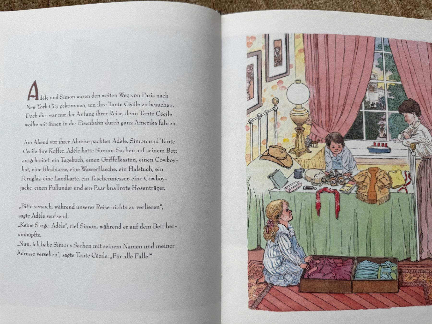 Livres: Bilderbuch - Adèle und Simon in Amerika – Neuf avec emballage d'origine à Aarau par Kilauea 4