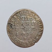 12 Kreuzer 1694 Erzbistum Mainz s-ss