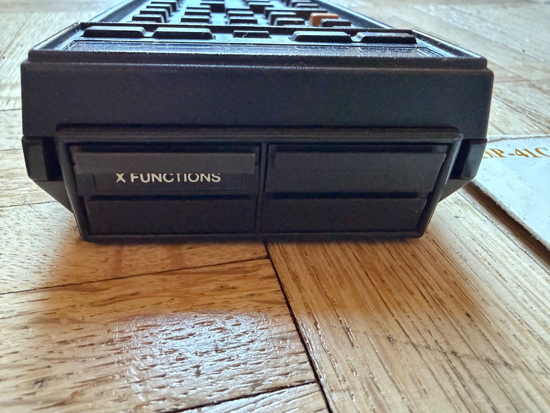 Hewlett Packard Taschenrechner: HP-41C Rechner mit X-Functions und Etui – Gebraucht aus Adliswil von synchrot 3
