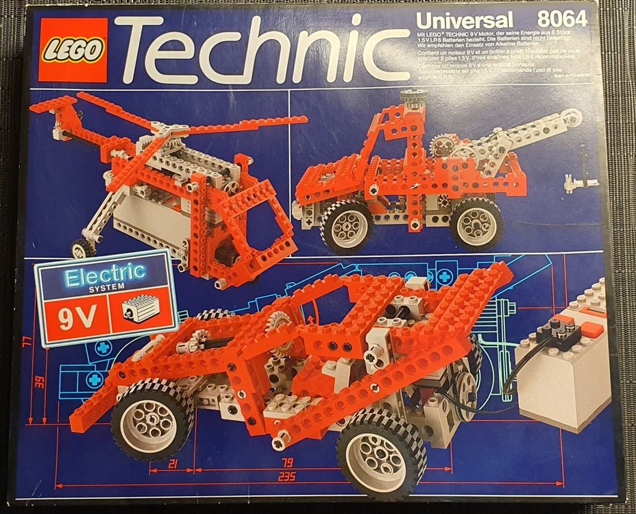 Lego technic hot sale 8064