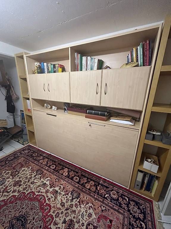 Scaffali: REGALO  Letto a scomparsa con mobile e libreria – Usato da Pregassona venduto da agn_jjz9