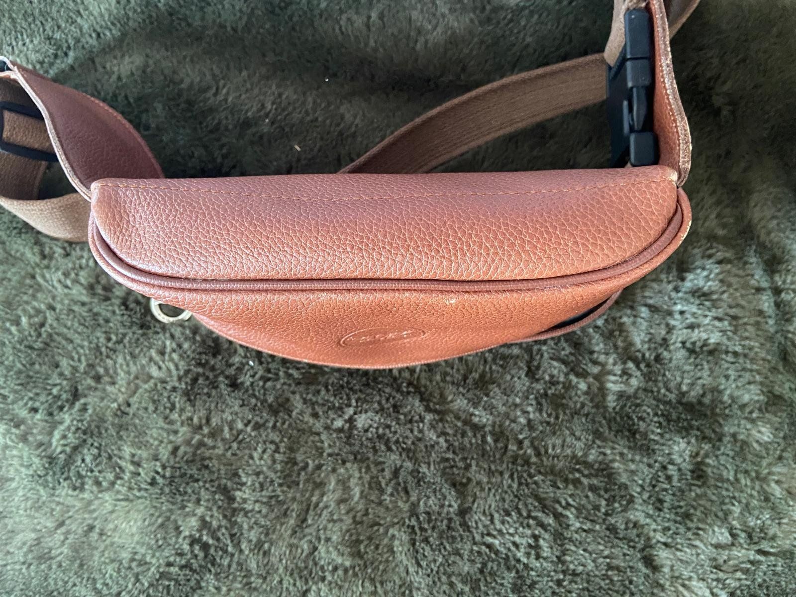 Sacs femmes: Longchamp Bauchtasche, Leder braun, gebraucht – D'occasion à Lohn SH par Winter03 2