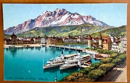 Luzern - Dampfschiff 1922