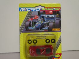 MICRO SCALEXTRIC FERRARI F40 " MAXELL " SLOT - G083