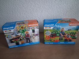 2 Playmobil Migros Mania Special Edition 71754 & 72040 OVP