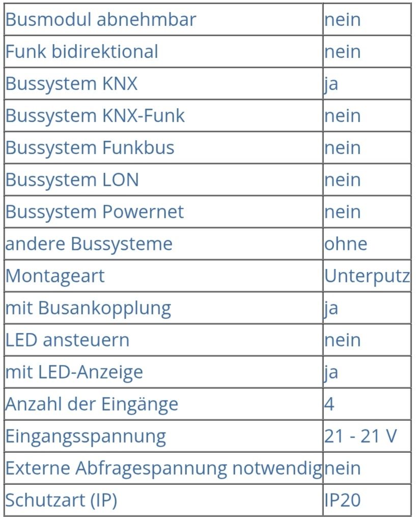 Feller Componenti elettronici: Feller KNX-Tasterschnittstelle 4fach – Nuovo e nell'imballaggio originale da Chur venduto da Sihar 3