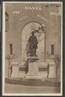 Carte P de 1906 ( Lausanne / Statue du Major Davel )