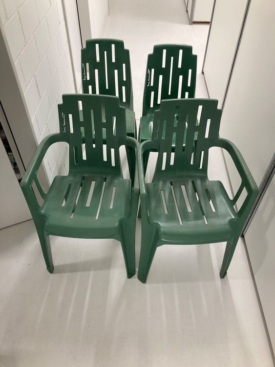 Gartenstühle Kunststoff grün Kaufen auf Ricardo