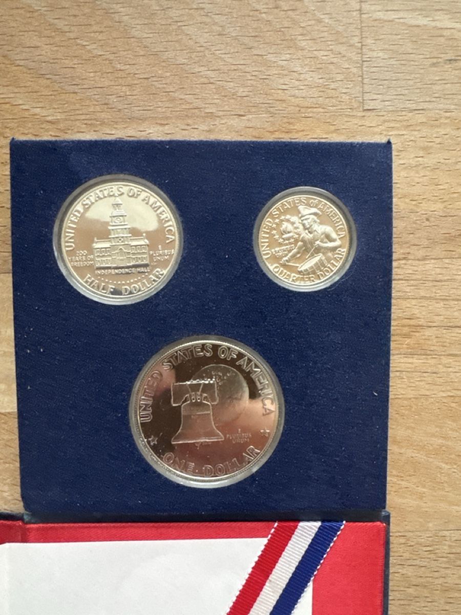 Tutti le monete: US Mint Bicentennial Silber Proof Set, 1776-1976 – Usato da Brunnen venduto da Holz-style
