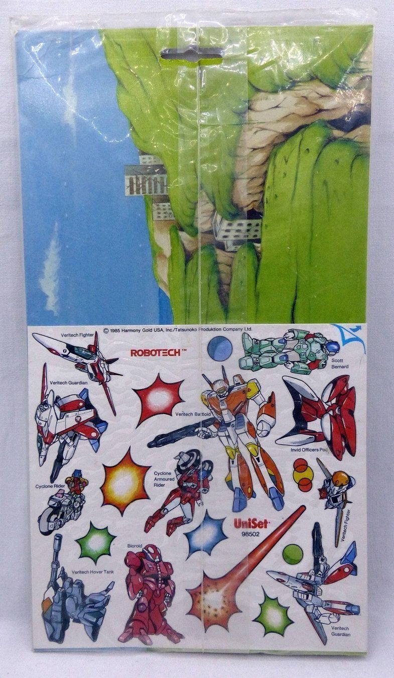 Giochi: 1985 ROBOTECH PRESS PEEL COMPLETE SERIE 1 & 2 STILL SEALED – Nuovo e nell'imballaggio originale da Lugano venduto da YouWantUS 4