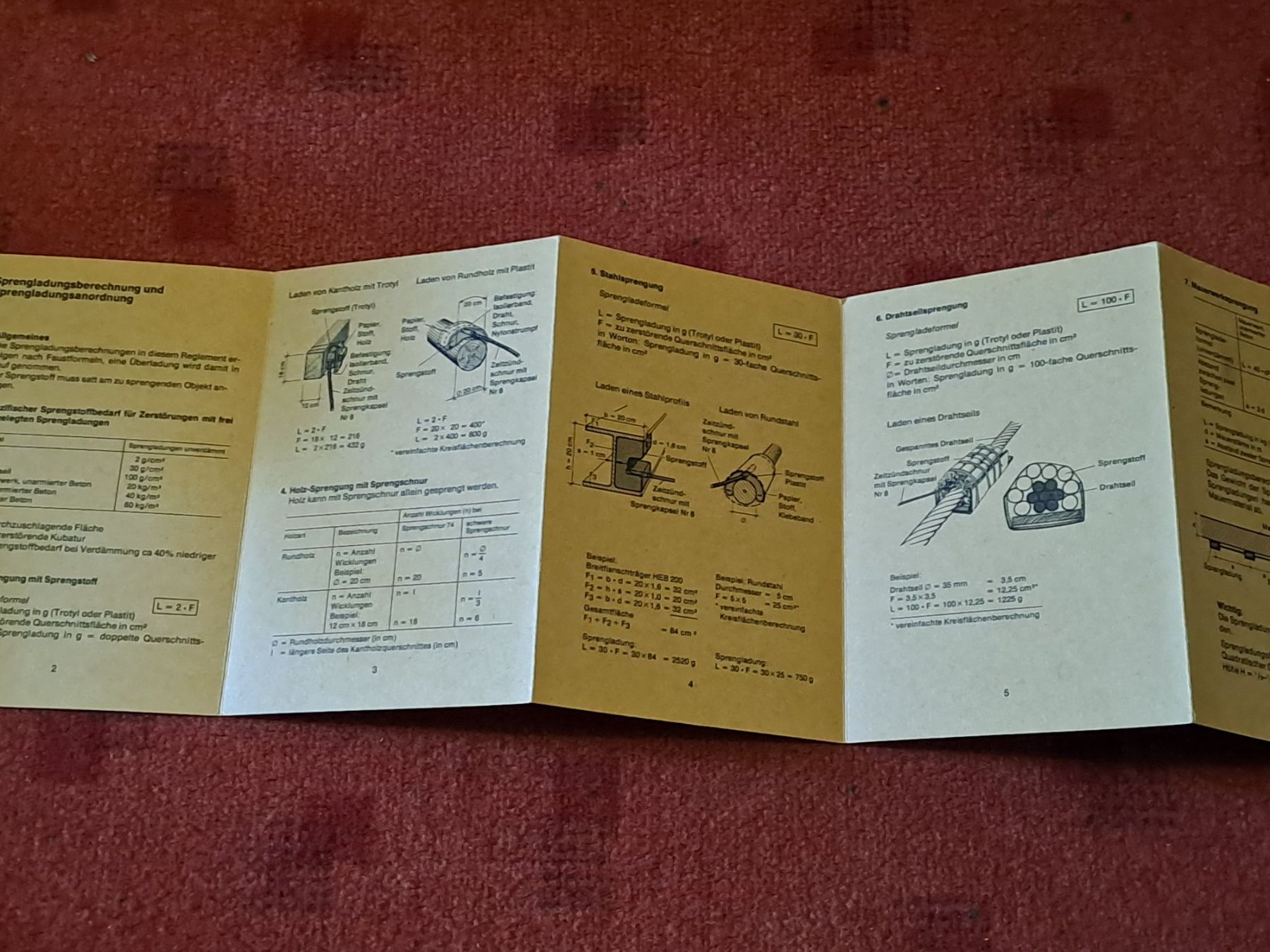 Libri: Reglement " Sprengen,  Faltblatt  " – Usato da St.Gallen venduto da Infanteriewerk