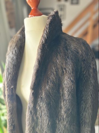 Edler Vintage Pelzmantel