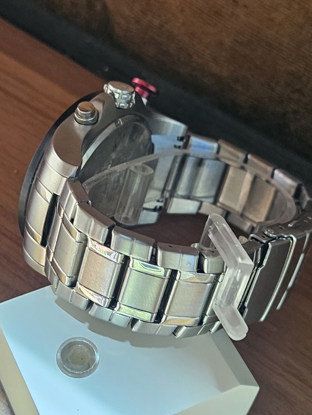 Uhren: Borelli Dual Time Herrenuhr 46mm – Gebraucht aus Flamatt von pie_f9zm 8