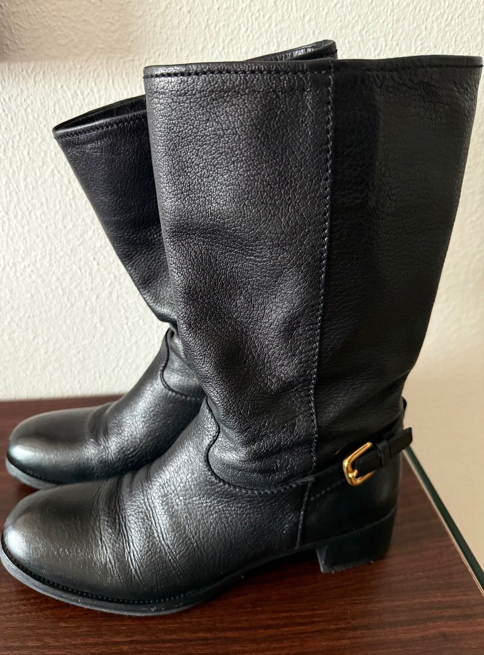 Prada Scarpe da donna: PRADA LEATHER BOOTS – Usato da Zollikon venduto da ces-chic 5