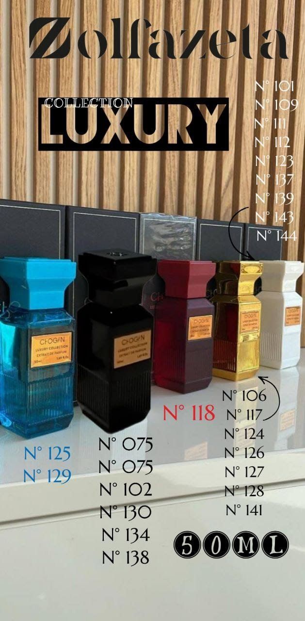 Chogan Profumi & Eau de Toilette: Chogan: plusieurs marques de Parfum de luxe 50 ml – Nuovo e nell'imballaggio originale da prilly venduto da amelbara