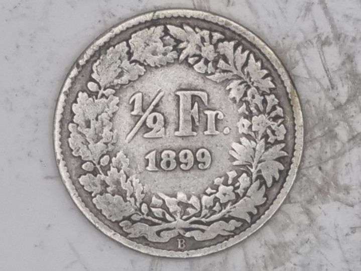 Tutti le monete: 1/2 FR 1899 Seltene Jahre – Usato da Bure venduto da chap981