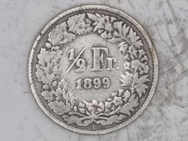 1/2 FR 1899 Seltene Jahre