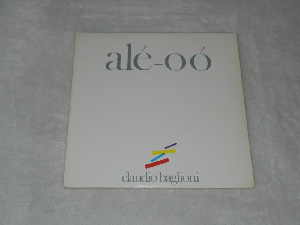 Do-LP CLAUDIO BAGLIONI - ALÉ-OO/1982 ITALY,INKL.BOOKLET(VG+) | Kaufen ...