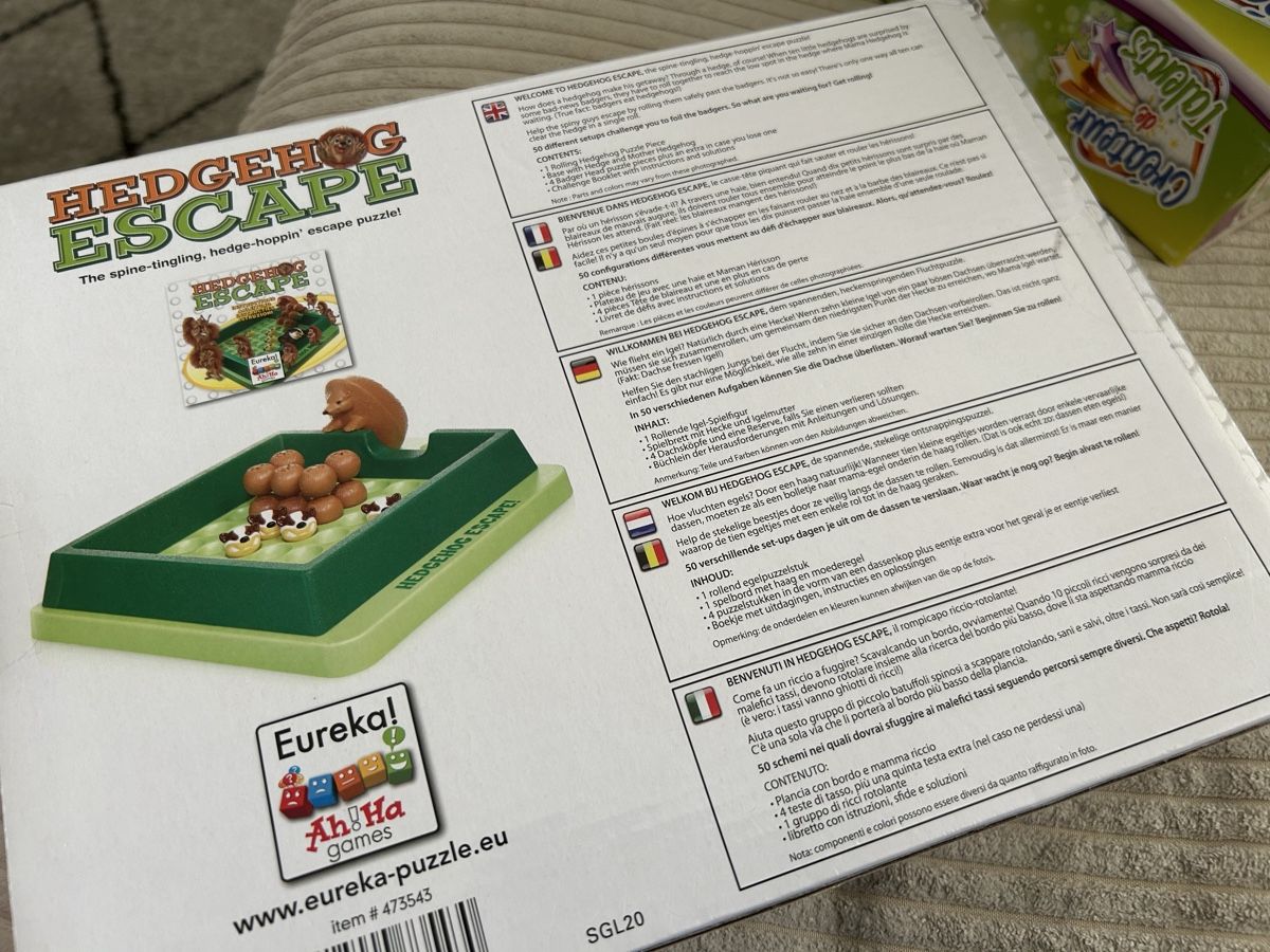 Giochi: Jeu hedgehog escape – Nuovo (secondo la descrizione) da Martigny venduto da lovejess 1