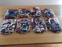 Lego Konvolut 8 Beutel à 0.5 kg Total 4 kg