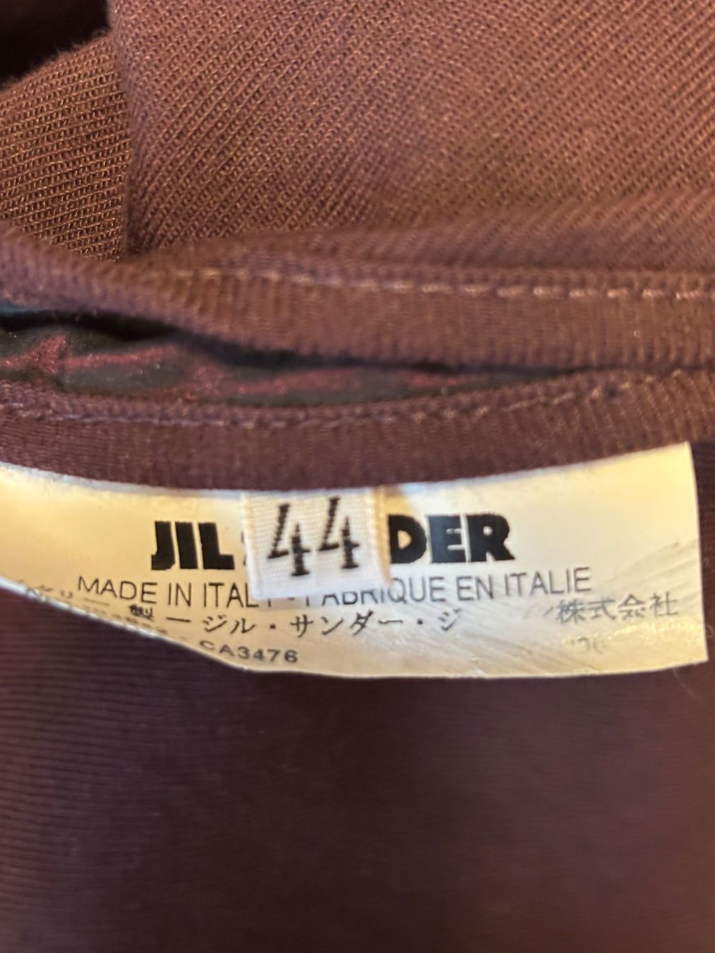 Jil Sander Giacche: Jil Sander Jacket – Usato da St. Margrethen SG venduto da dijanaO 6