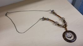 Halskette, Modeschmuck, Glasperlen, Top Zustand!