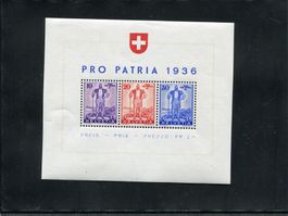 1936 W 8 Block ungebr., Falzsp. im Rand
