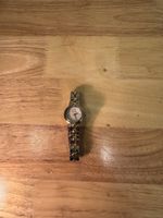 Charles Leman Damenuhr silber/goldfarben Zifferblatt 
