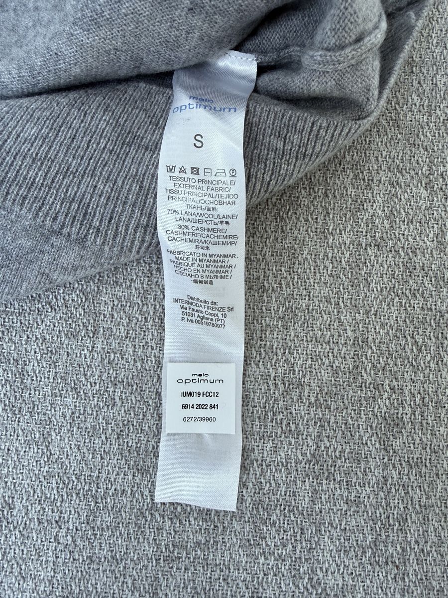 Maglioni & Felpe: MALO Optimum Kaschmir-Wollpullover, Grösse S, Neu! – Nuovo e nell'imballaggio originale da Biel-Benken BL venduto da Aplus0 4