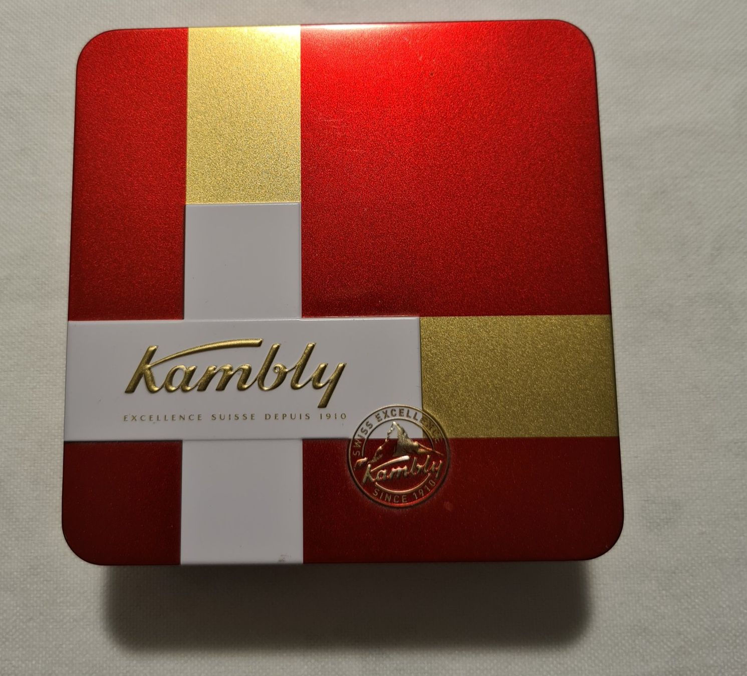 Sonstige Dekorationen & Accessoires: Kambly - Metalldose – Gebraucht aus Lyss von rochen54