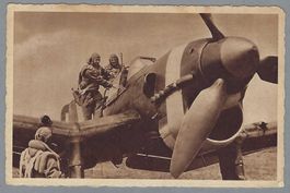 AVIAZIONE MILITARE ITALIANA, *, II WK., SCHÖNE FOTOKARTE