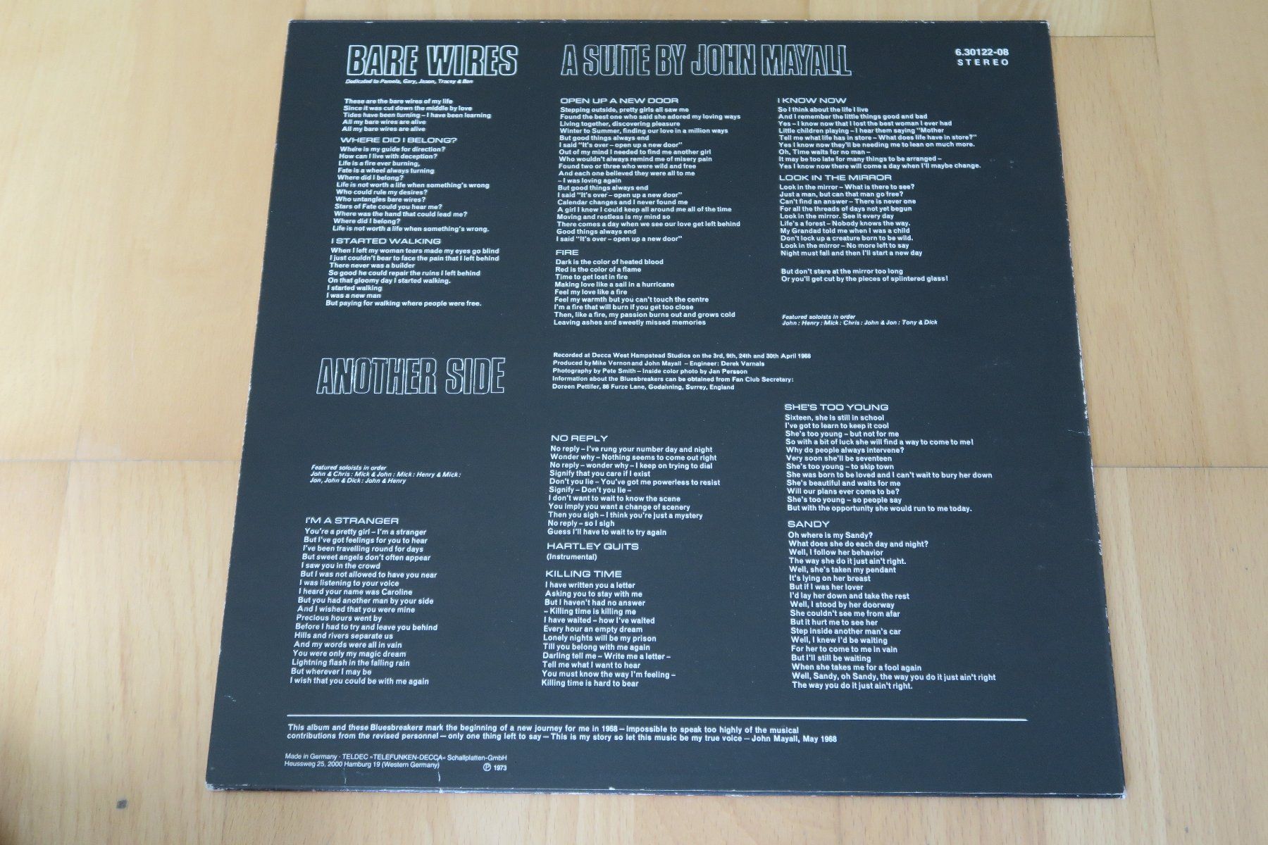 Dischi in vinile: John Mayall's Bluesbreakers – Bare Wires – Usato da Thun venduto da Karibu70 1
