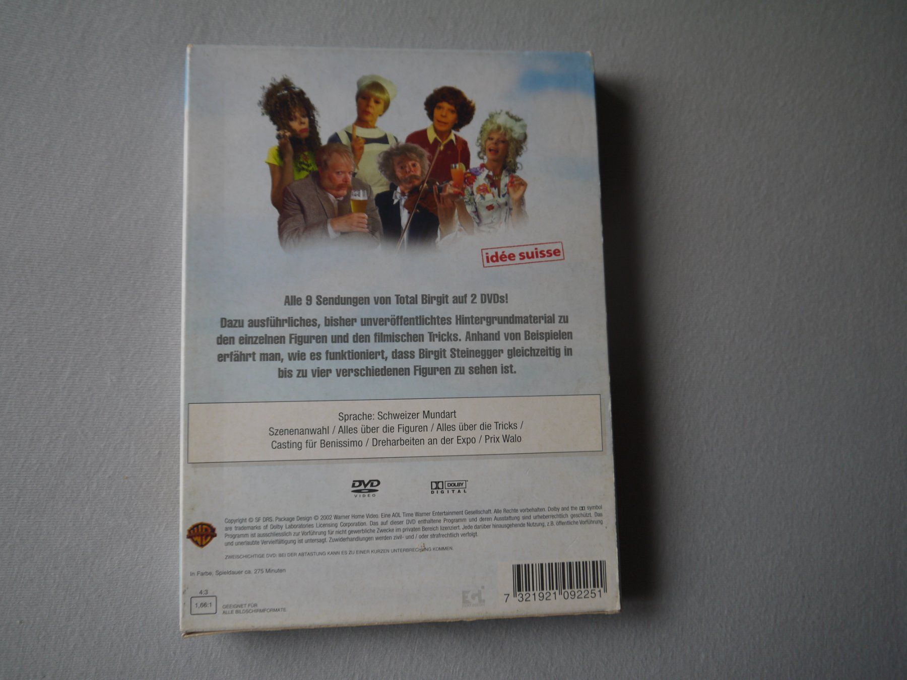 Tutti i DVDs: TOTAL BIRGIT  - Alle 9 Sendungen auf 2 DVD-Birgit Steinegger – Usato da Hagendorn venduto da Blaf 3