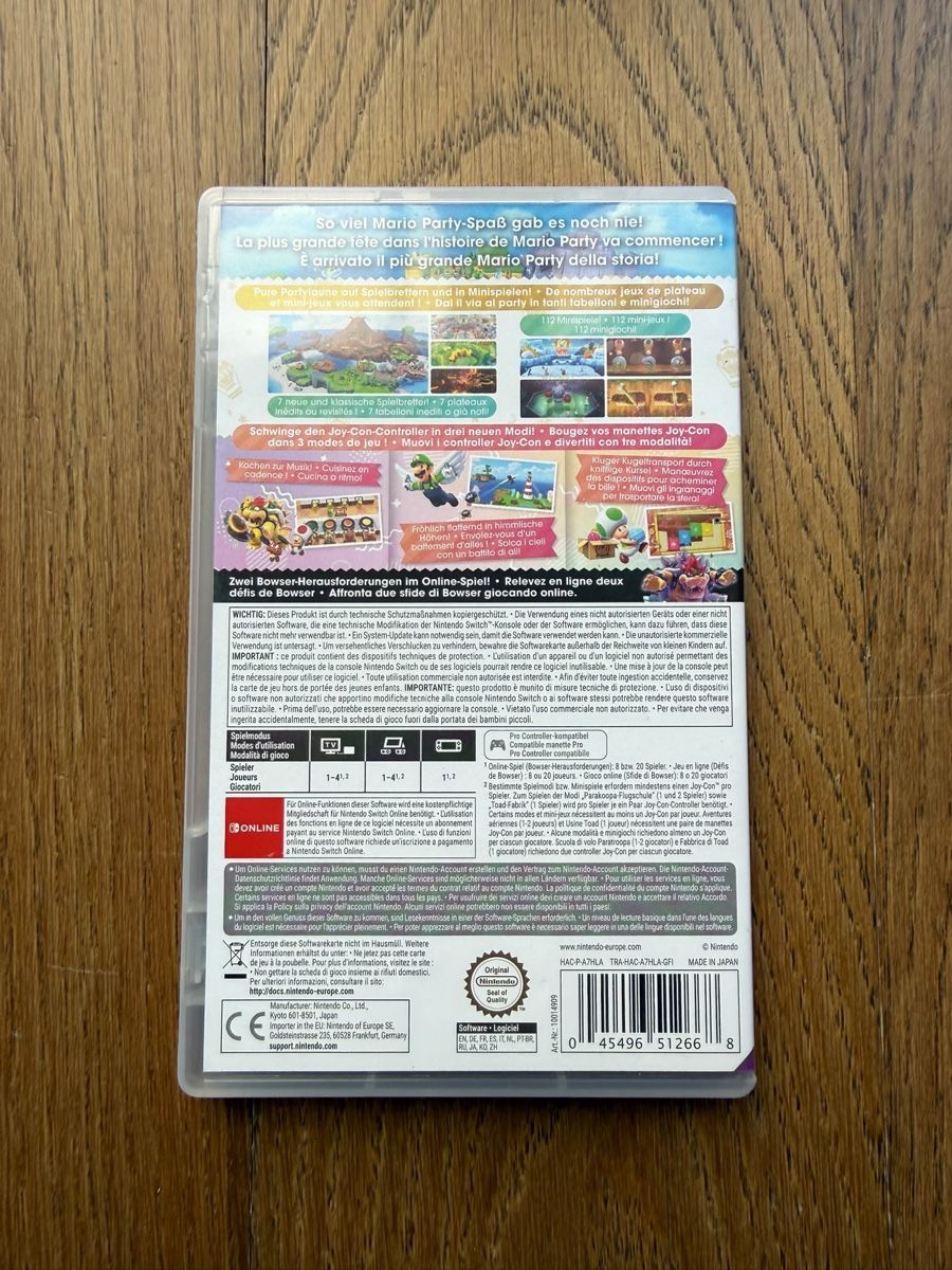 Nintendo Giochi: Super Mario Party Jamboree / Nintendo Switch – Usato da Läufelfingen venduto da Seraphim13 1